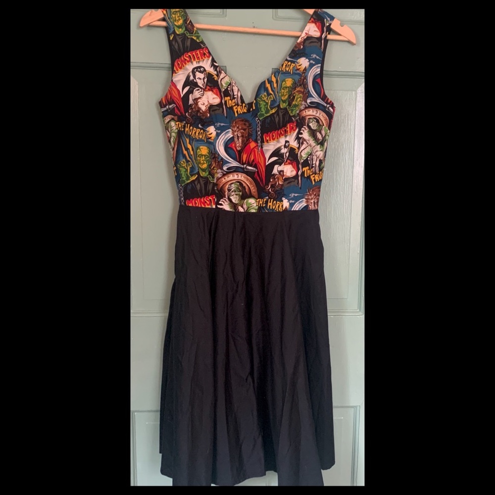 Custom Halloween classic movie monster dress